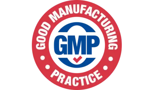 PrimeBiome is GMP-certified – made following Good Manufacturing Practices for safe gut health support